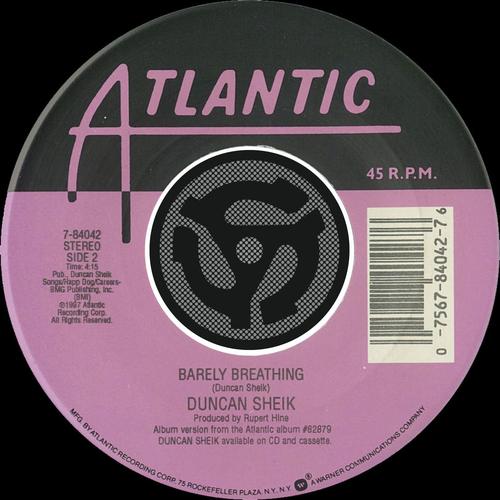 Barely Breathing 45 Version Duncan Sheik Listening To Music On Resso