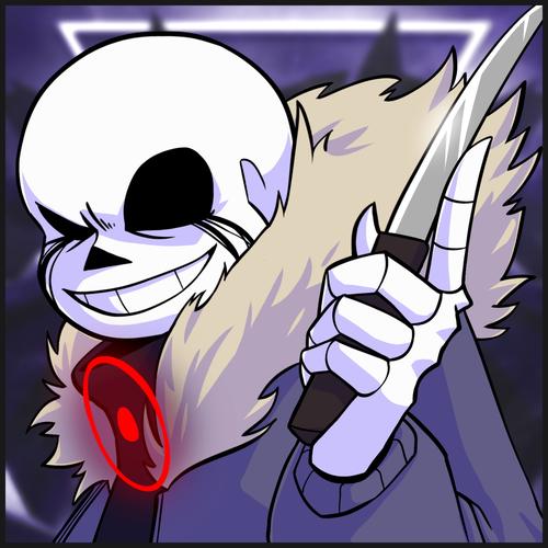 Frostfm - Undertale AU: Dusttale Sans VS Horror Sans Megalovania